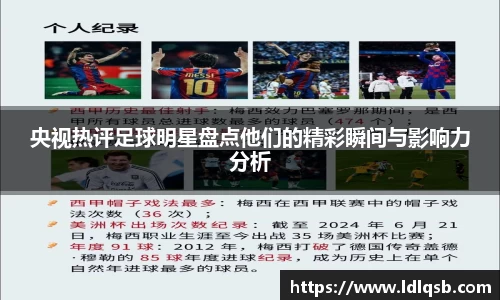 央视热评足球明星盘点他们的精彩瞬间与影响力分析